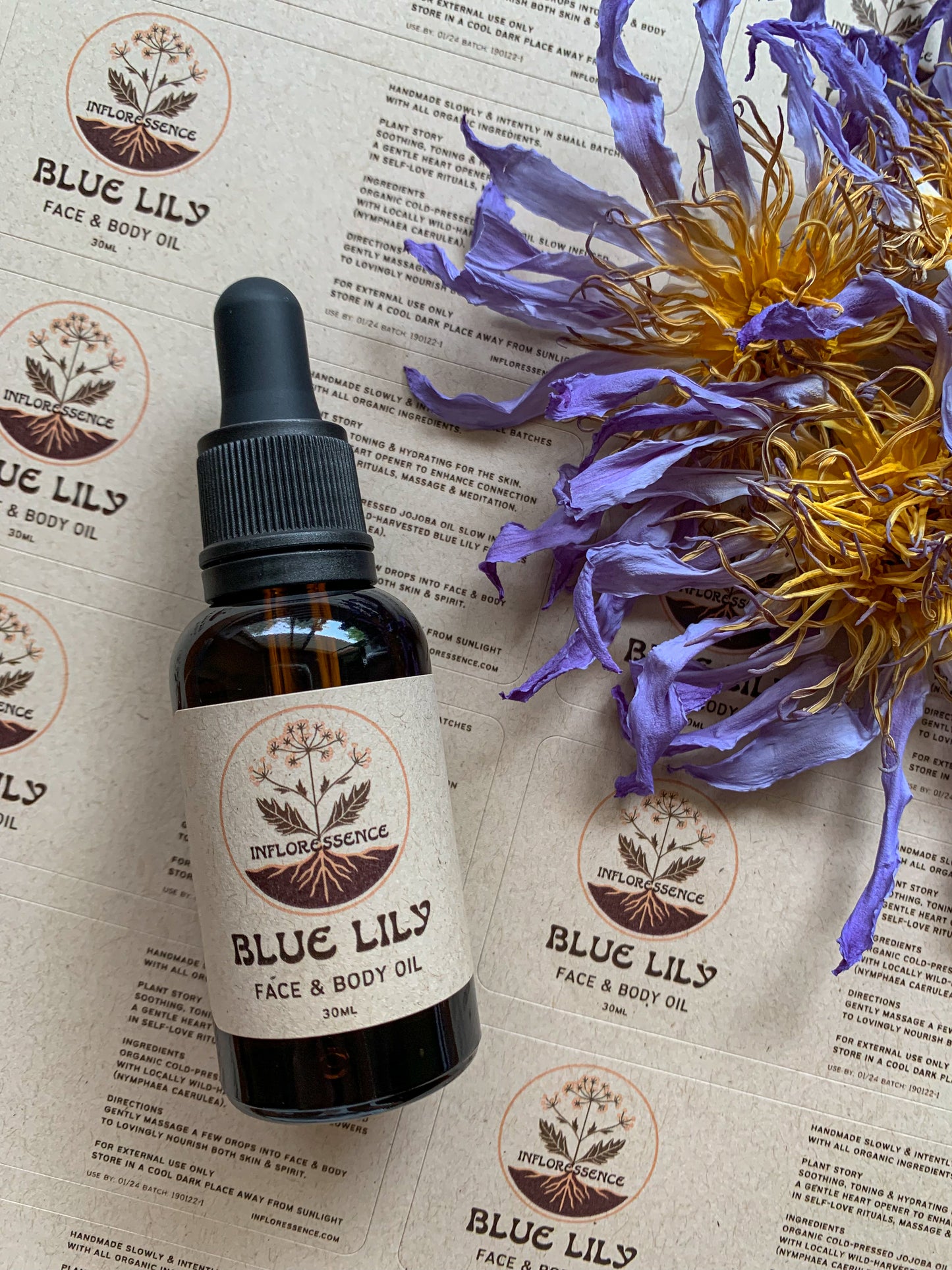 Blue Lily Face & Body Oil